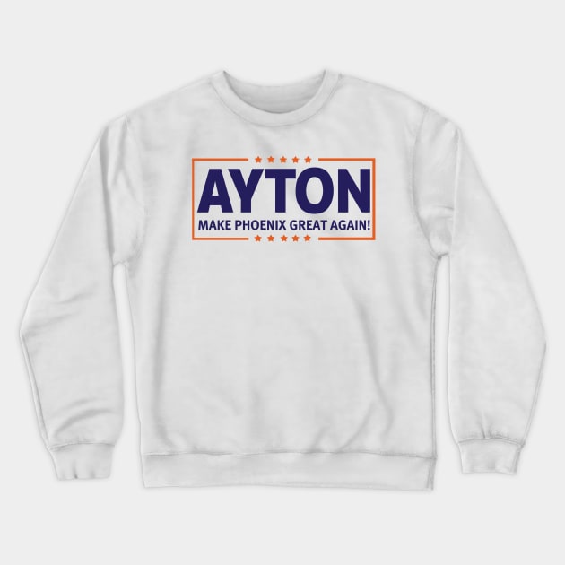 Ayton MPGA! Crewneck Sweatshirt by OffesniveLine
